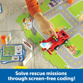 Learning Resources Switcheroo fire truck shell adds exciting mission variety