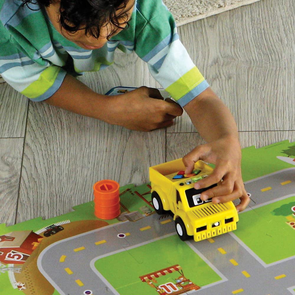 Learning Resources Switcheroo police car shell enabling screen-free coding missions
