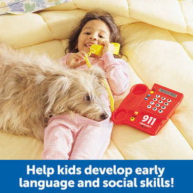 Learning Resources Teaching Telephone records messages for personalized play experiences