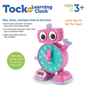 Classroom use of Learning Resources Tock clock in a Montessori-inspired space