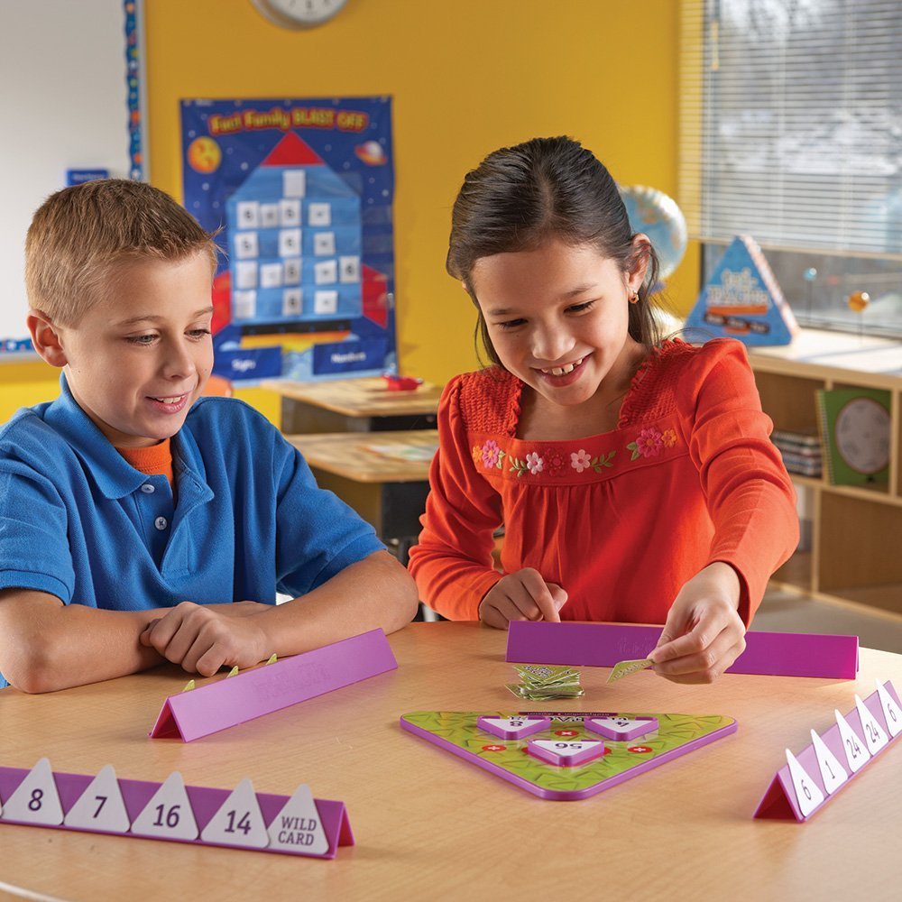 Learning Resources Tri-Facta classroom and homeschool friendly math game.