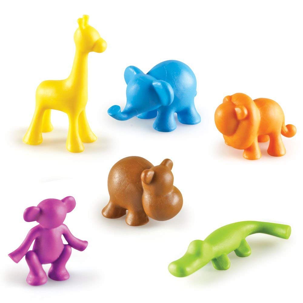 Learning Resources Wild About Animals elephant counter for early math and fine motor play.