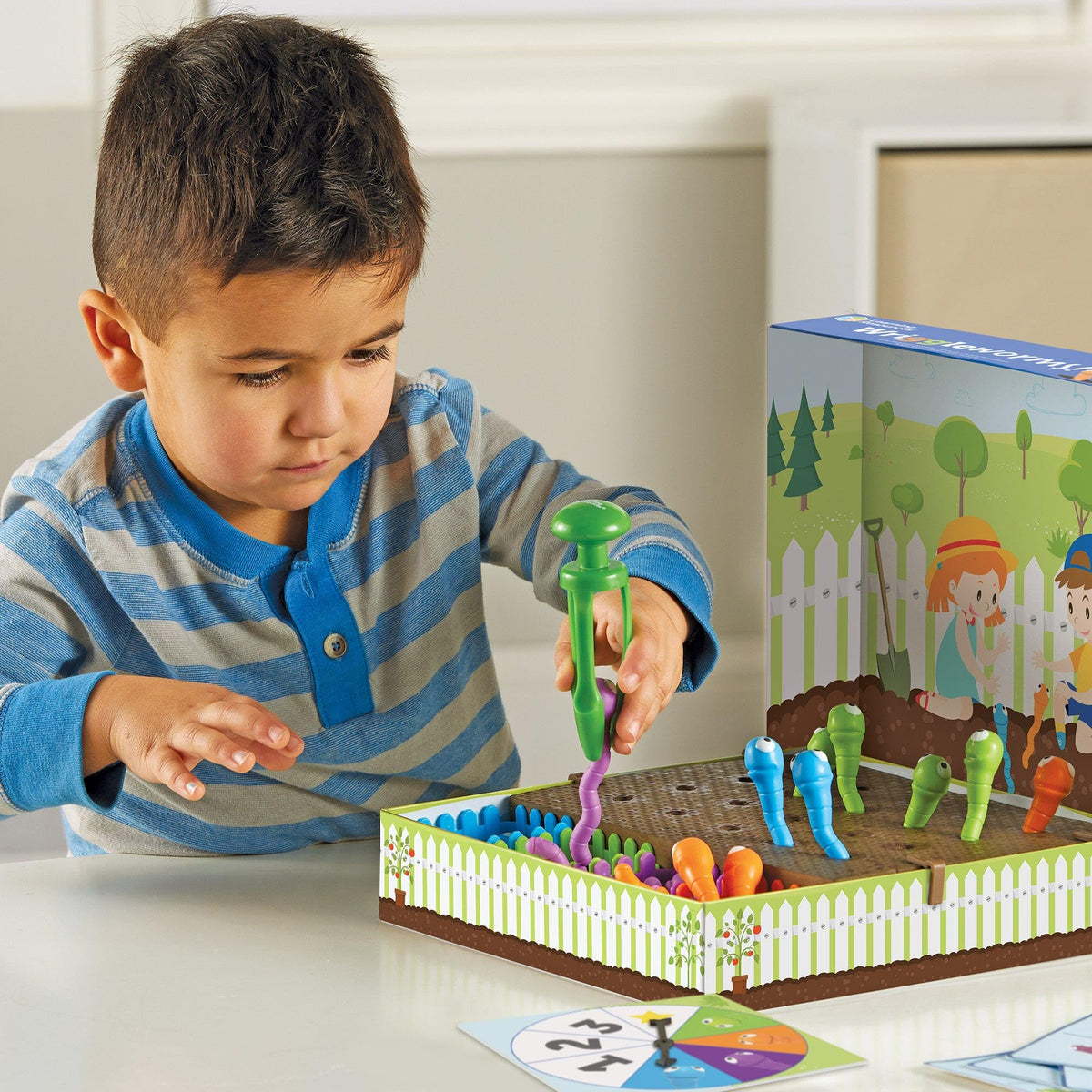 Learning Resources Wriggleworms foam garden mat for hands-on exploration