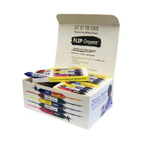 Learning Without Tears Flip Crayons dual-color ends for early writing practice.