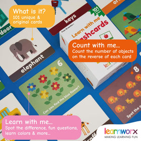 LearnWorx places imagery supports naming concepts and curiosity about the world