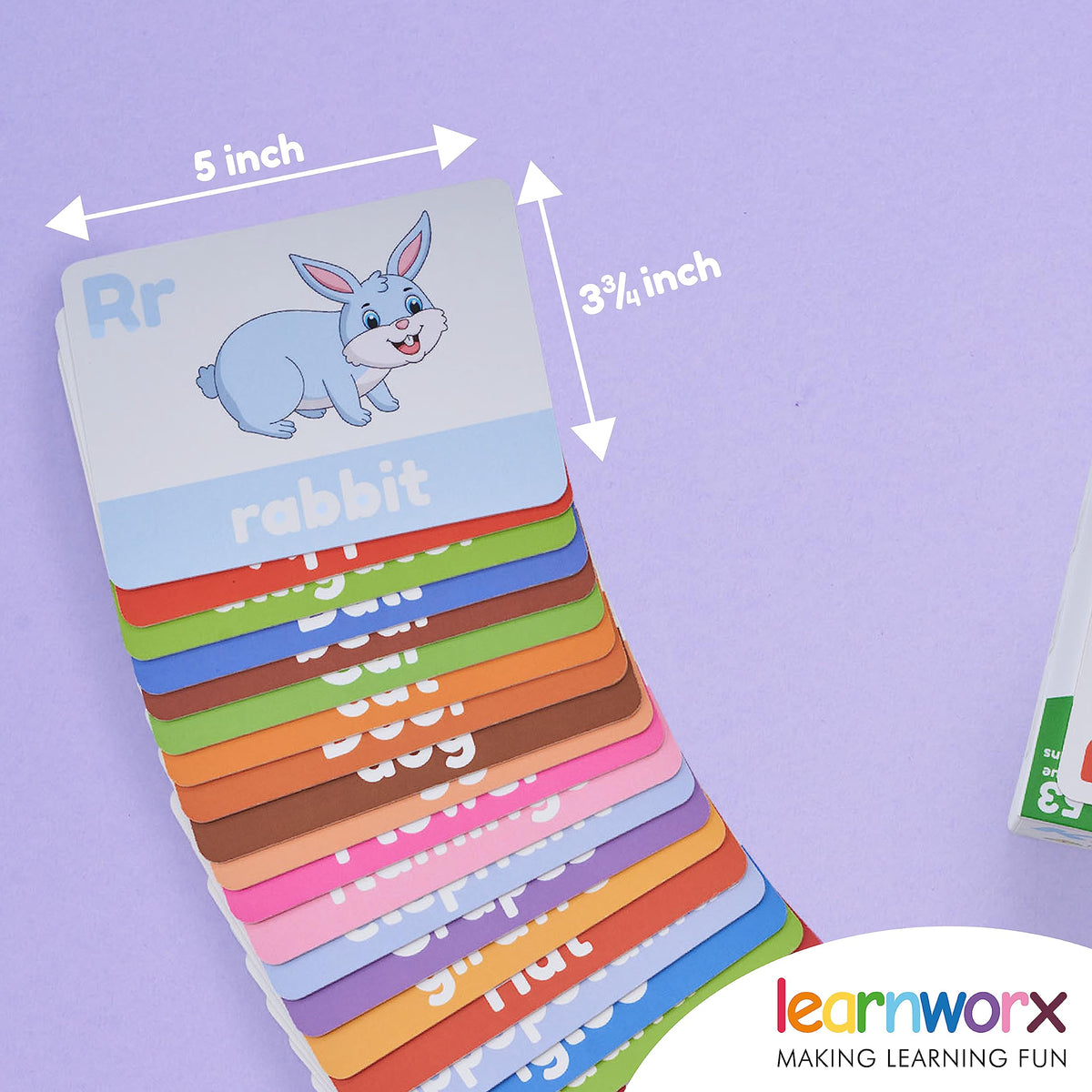 LearnWorx colorful illustrations boost engagement during early learning sessions
