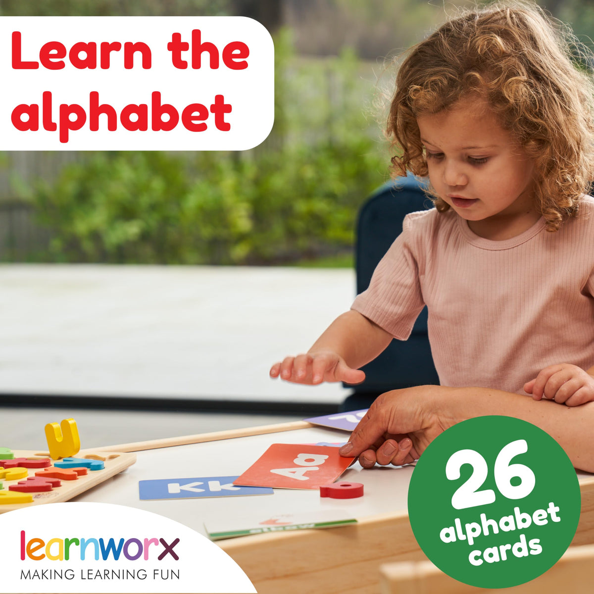Learn Worx Toddler Flash Cards shapes and colors to boost shape recognition and color vocabulary