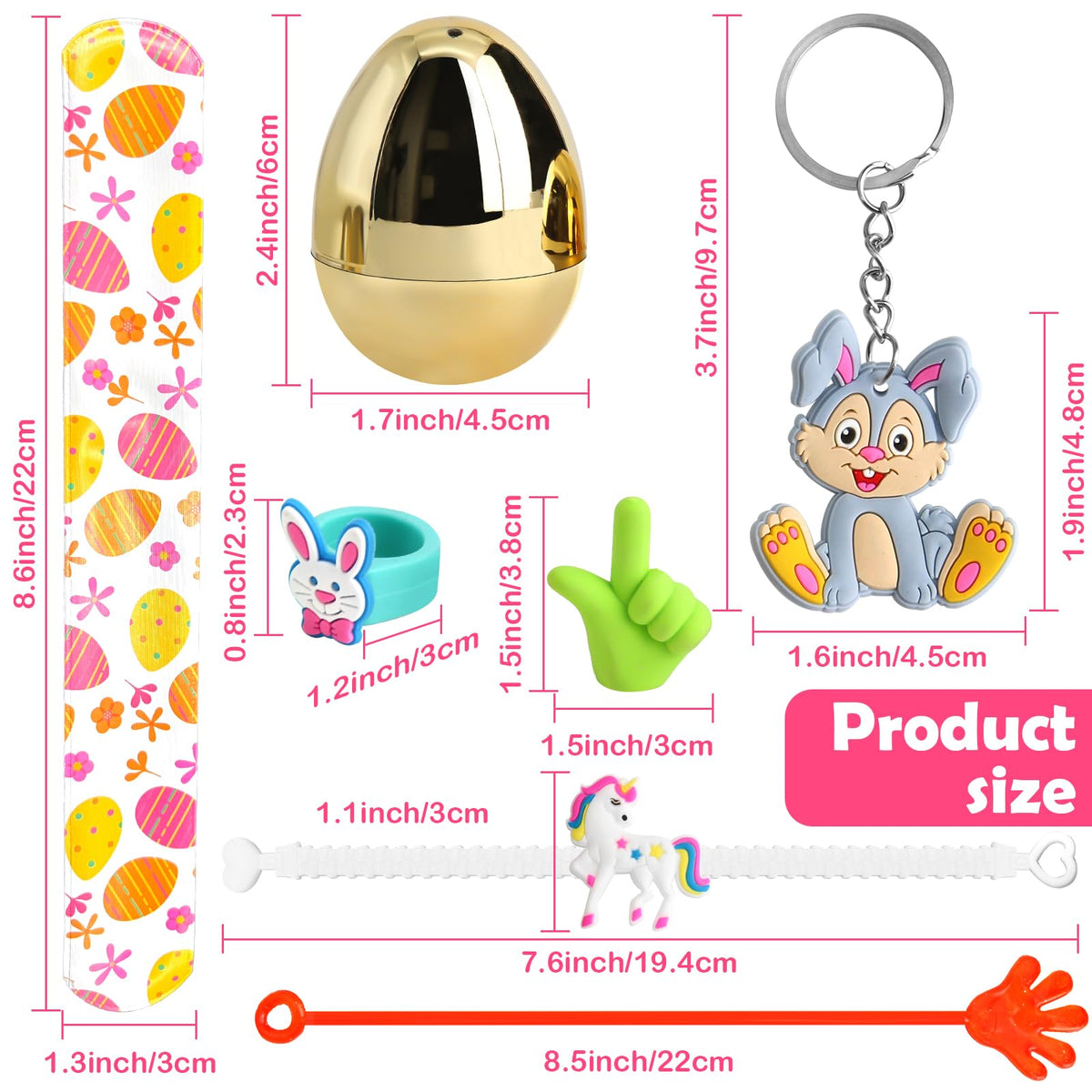 LEASEN 100-pack Easter eggs arranged for a colorful, kid-friendly hunt