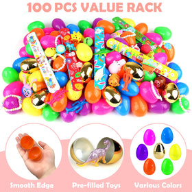 ABS plastic LEASEN Easter eggs, durable and non-toxic for safe play