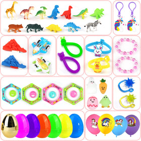LEASEN colorful Easter eggs in seven colors for festive decoration and easy color-coding