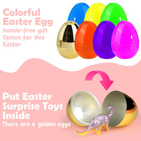 LEASEN Easter egg hunt party favors ideal for gifting and classrooms