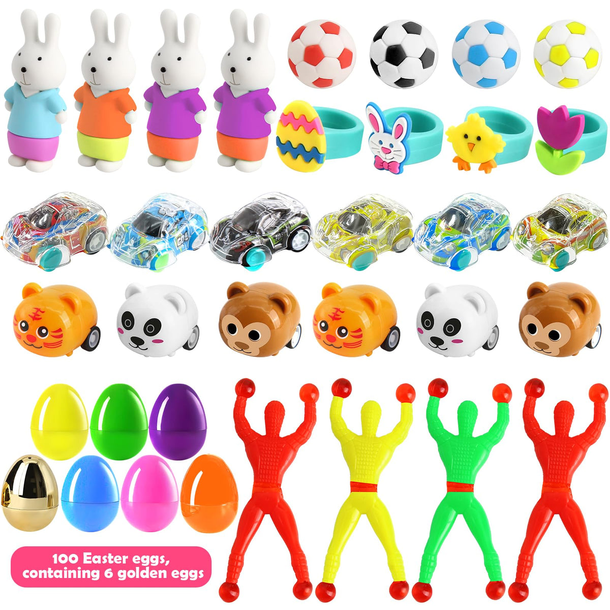 LEASEN eggs show variety of toys boosting surprise and delight during hunts