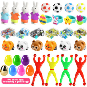 LEASEN eggs show variety of toys boosting surprise and delight during hunts