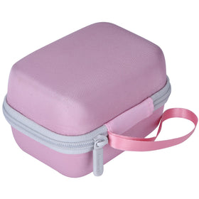 Elastic strap keeps Yoto Mini fixed during transport.