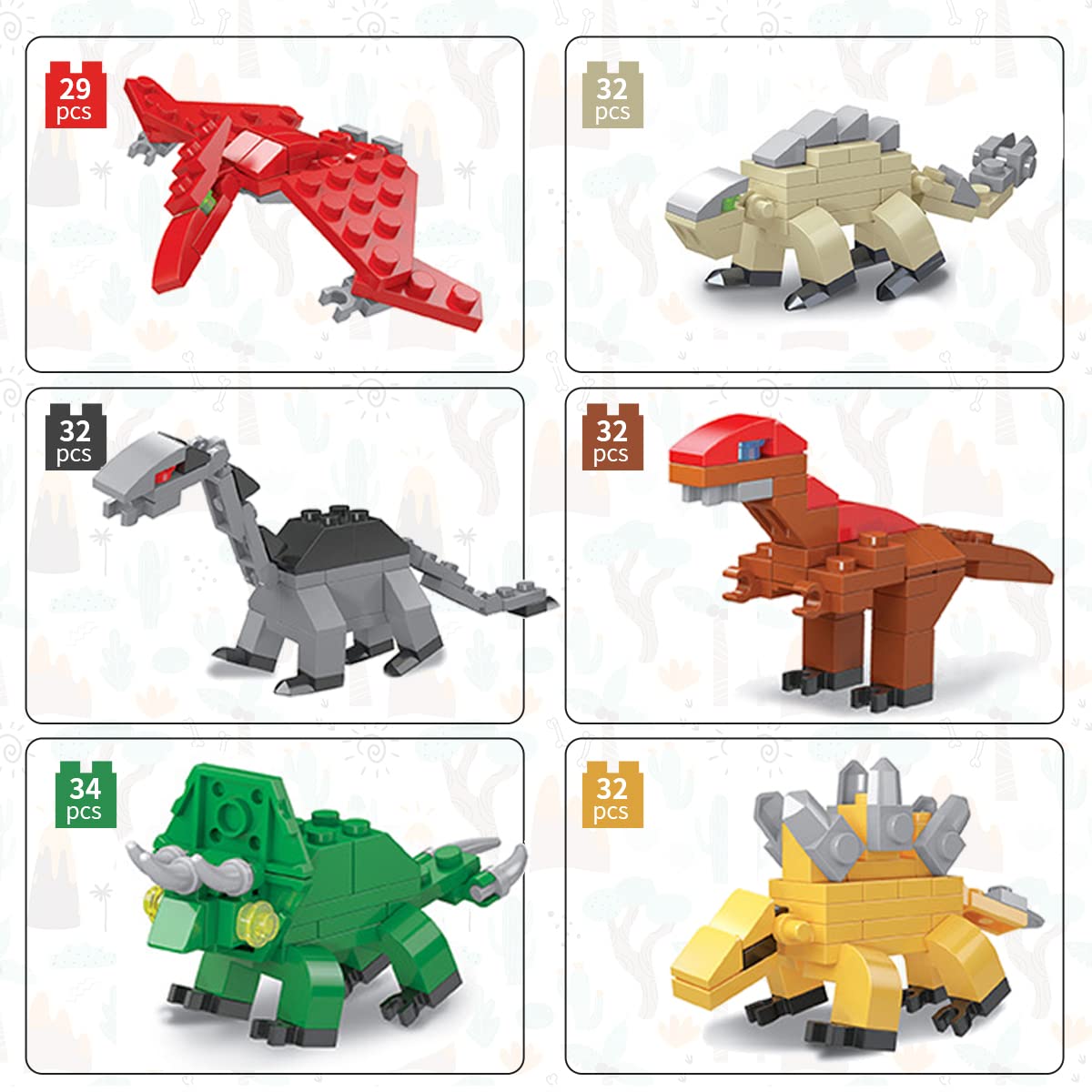 LEBOCADO dino eggs gift set ideal for party favors