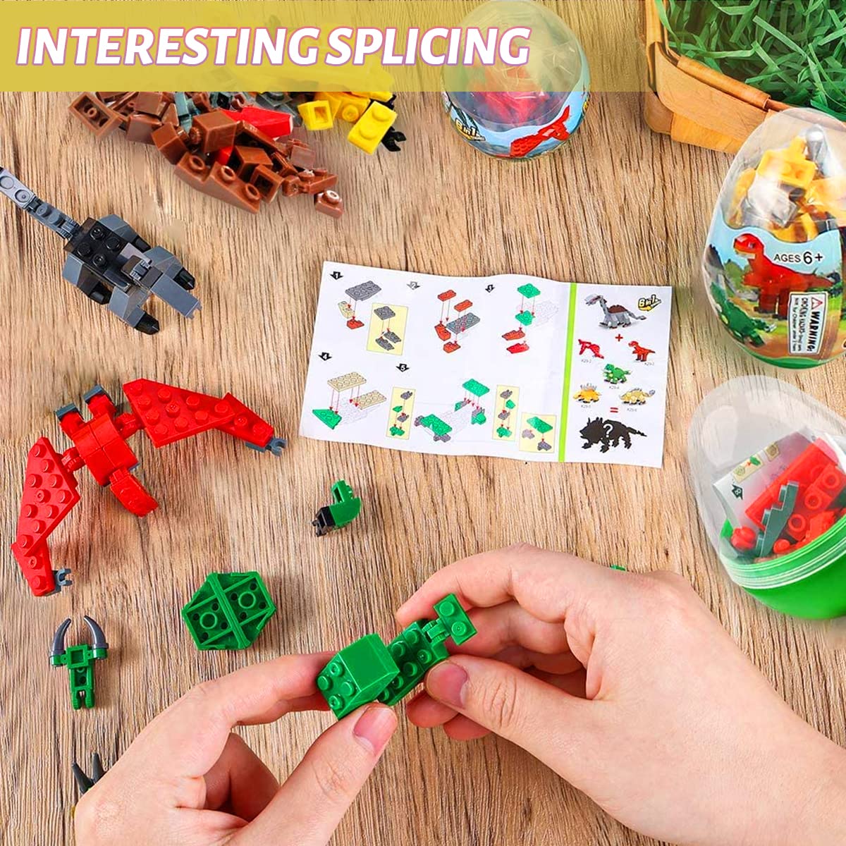 LEBOCADO ankylosaurus jointed model for creative storytelling