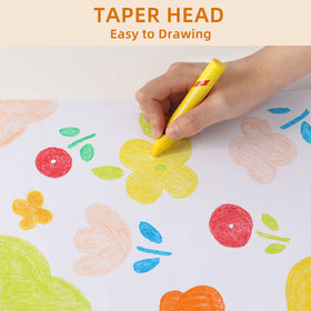 Lebze baby-friendly crayons – gentle for babies and young children to explore.