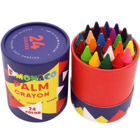 Lebze Toddler Crayons 24 colors – vibrant hues for imaginative play.