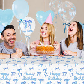 Lecheme Blue Bow party scene demonstrates coquette-inspired setup