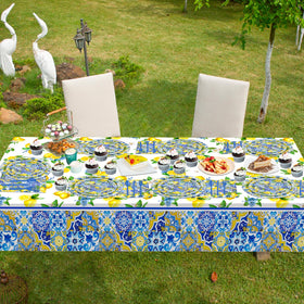 Lecheme Capri Lemon party setup ready for Mediterranean gatherings