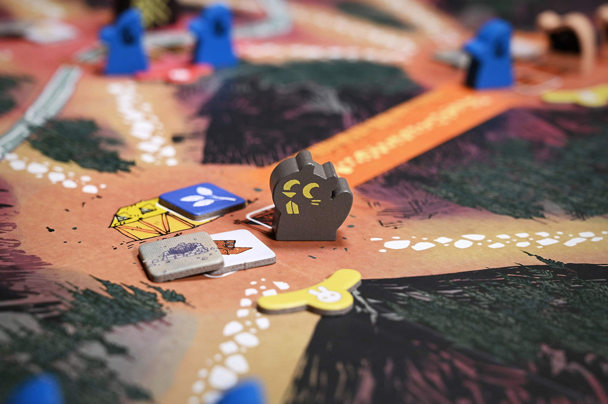Leder Games Root Vagabond Pack Adventurer card opens questing options