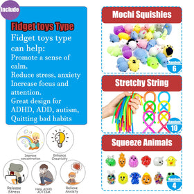 Leeche mini stretchy strings for hands-on sensory exploration