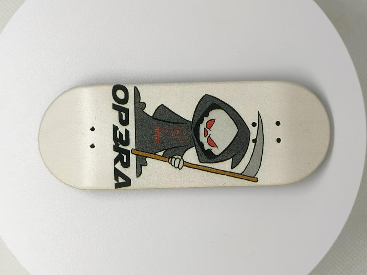 LEEFAI Grim Edition UV print graphic showcases bold style on the fingerboard