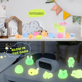 Leehur duck mochi squishy is perfect for party favors and prizes.