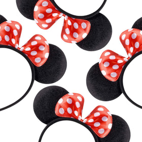 Deluxe fabric ears design ideal for birthday parties and dress-up