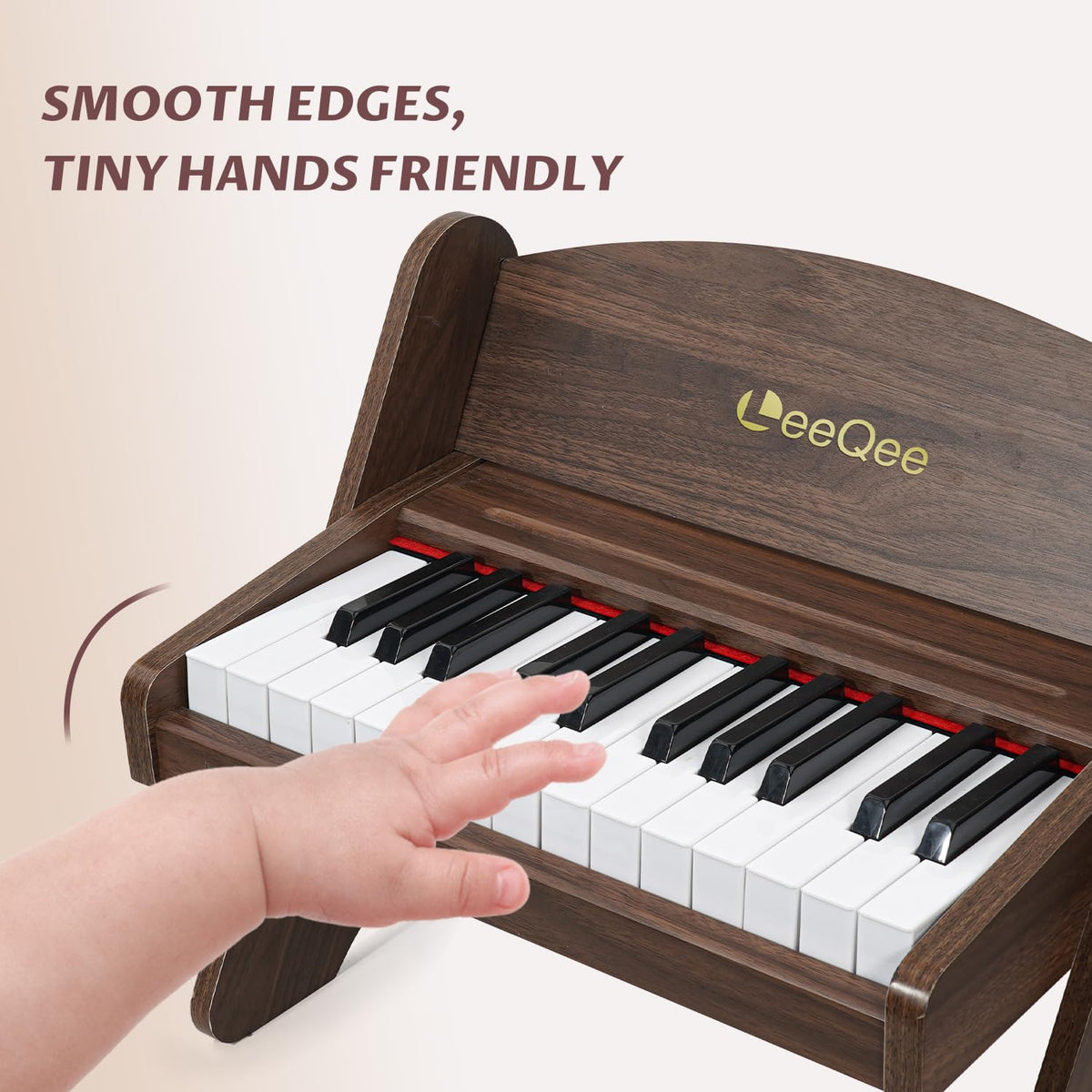 LeeQee mini keyboard supports early education through musical play.