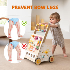 Leeshyah walker peekaboo mirror invites curiosity and language-friendly play