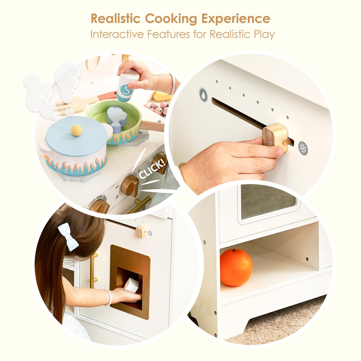 Leeshyah storage shelves and hooks to organize toys and reduce clutter