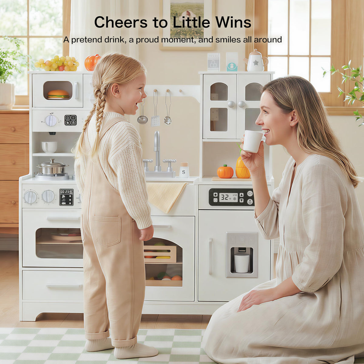 Leeshyah accessories set completes the cooking pretend world for kiddos