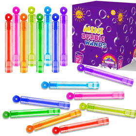 Leetous bubble wands, compact 4.2-inch size, great for quick play and park outings.