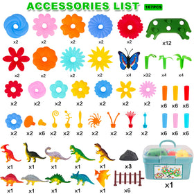 Leetous carrying case helps kids tidy up and take play on the go.