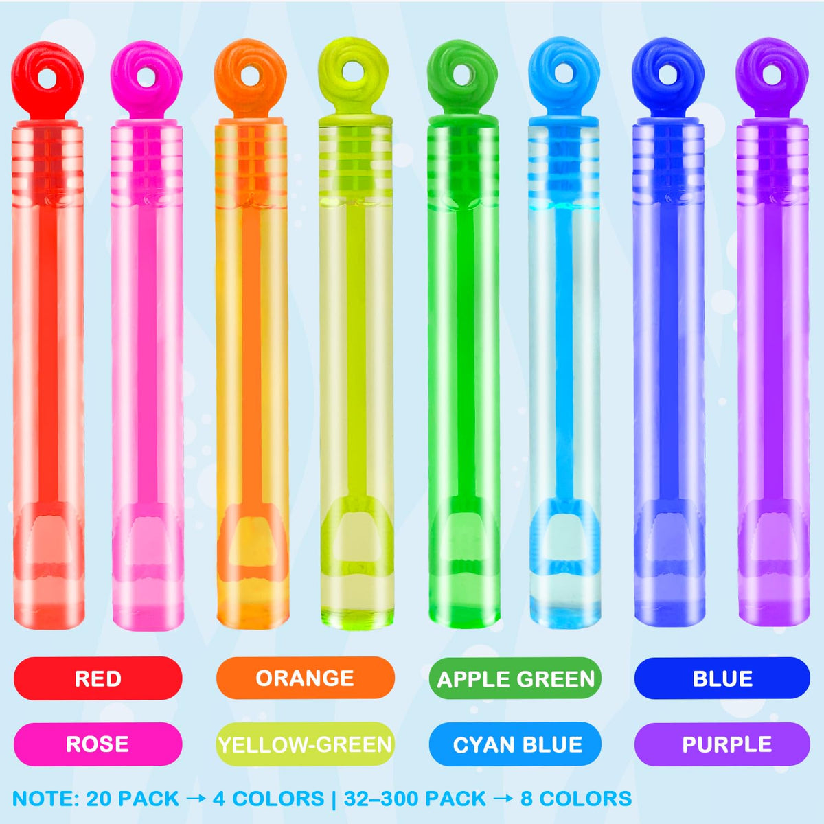Leetous bubble wands serve as classroom prizes and incentive rewards.