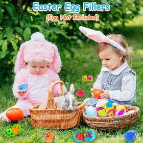 Leetous Easter egg fillers offer tiny non-candy surprises for eggs.