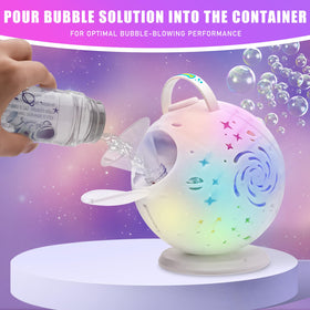 LEFEI bubble machine water tank with visible window for easy monitoring
