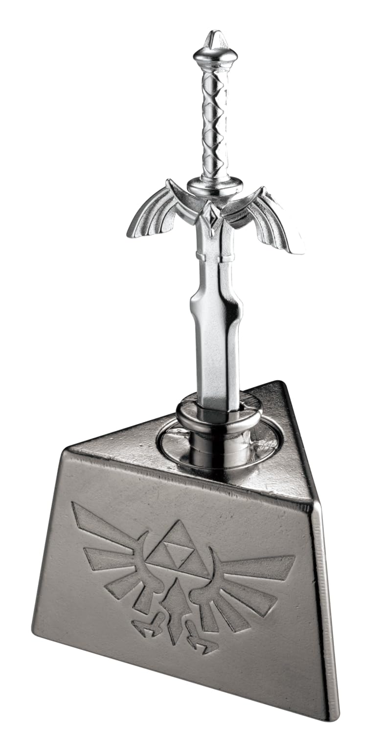 Legend of Zelda Master Sword puzzle detail highlights elegant engineering and craftsmanship