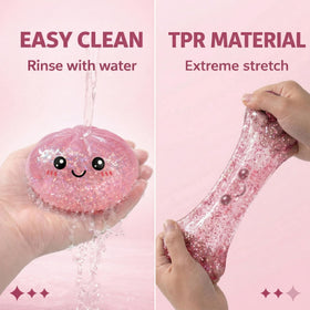 LEGEOS Durable non-toxic TPR material supports repeated squeezing.