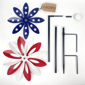 LEGIFO metal windmill is easy to assemble and install in moments