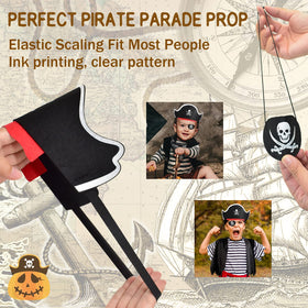 Legigo 72 piece pirate set suitable for group party favors and activities