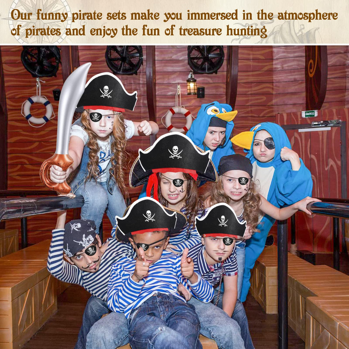 Legigo pirate party packaging, reliable set with clear labeling and careful packaging