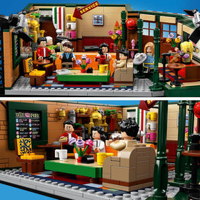 LEGO Central Perk accessory elements expand scene possibilities.