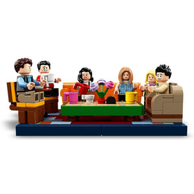 LEGO 21319 Central Perk TV studio details for playful storytelling.