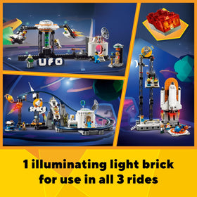 LEGO 31142 Drop Tower elevator delivers rising and dropping fun