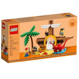 LEGO 40589 Pirate Ship Playground slide to spark imaginative play