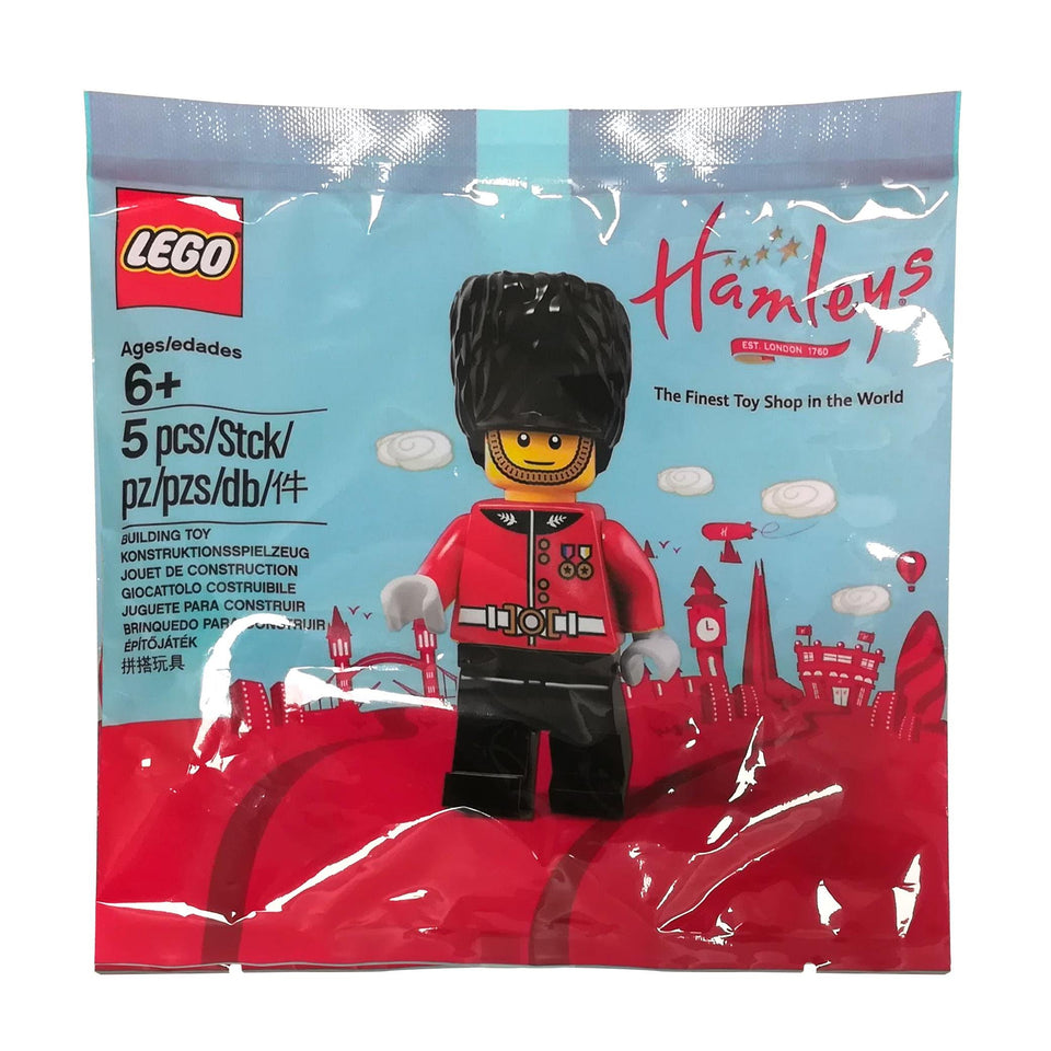 LEGO 5005233 Hamleys Royal Guard minifigure for display, gifting, and collectible play