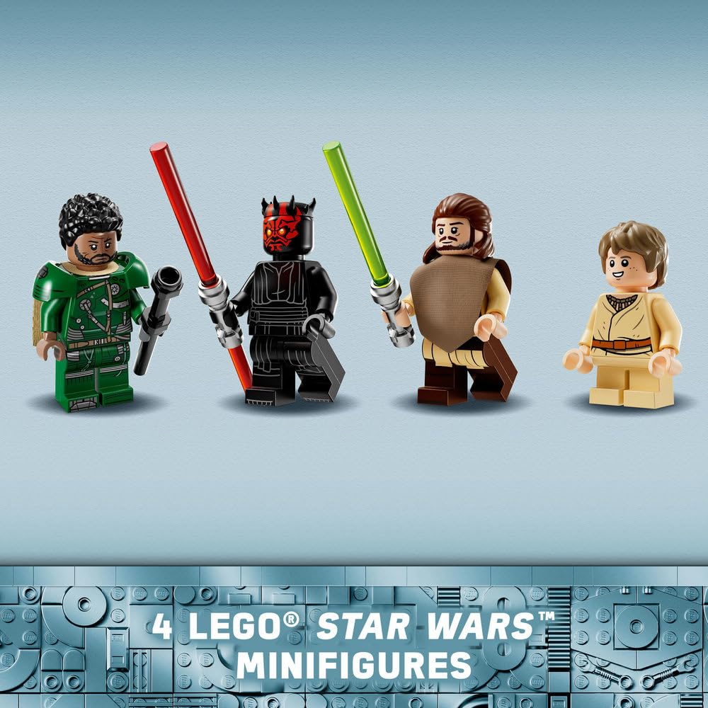 LEGO 75383 battle-ready pose ideas for imaginative play