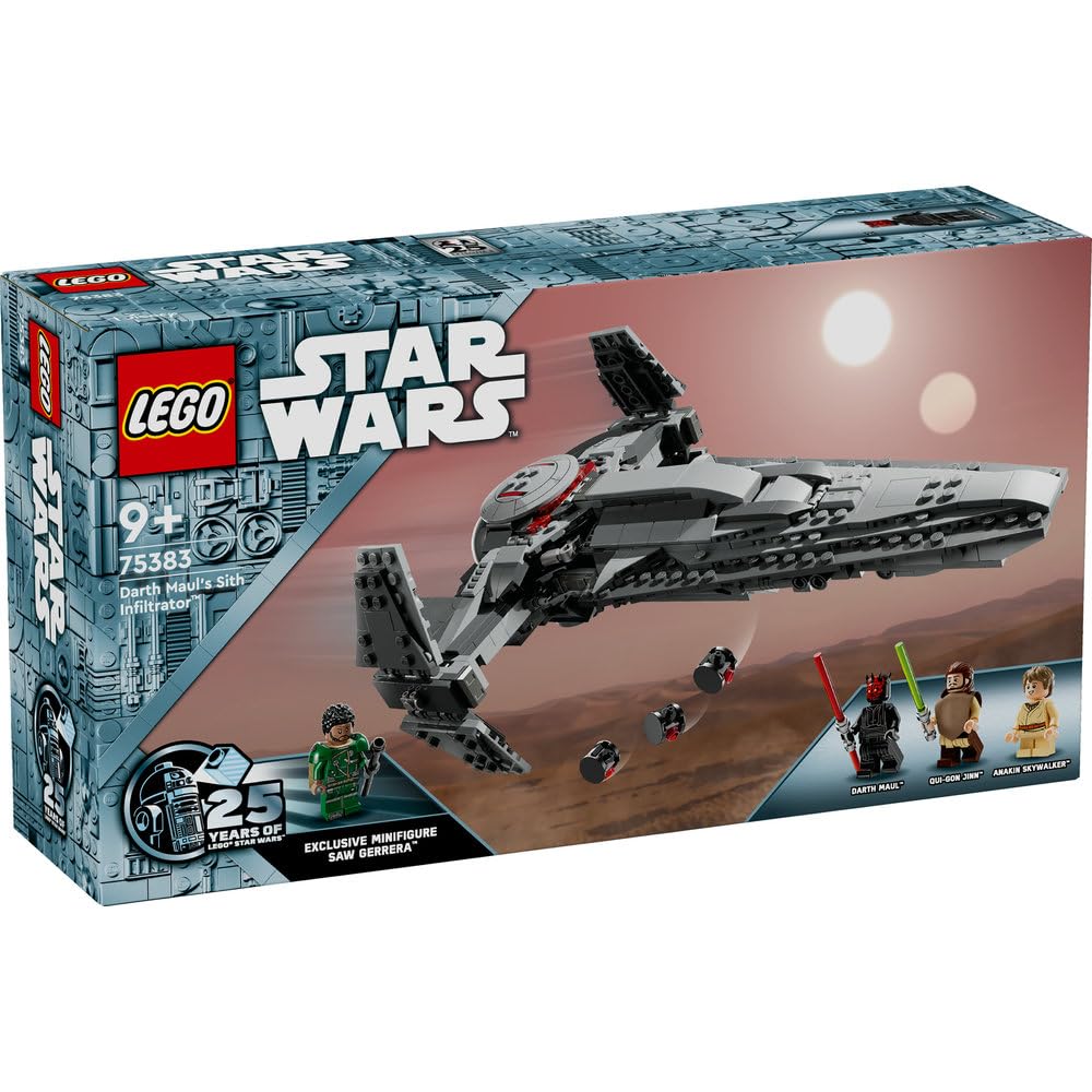 LEGO 75383 cockpit detail highlighting interior build quality